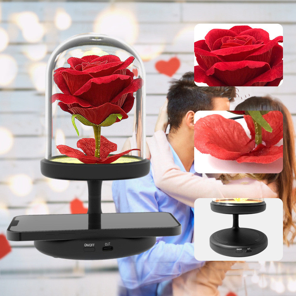 Wireless Charging Night Light Is Creative And Romantic