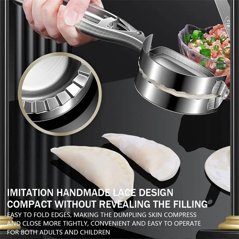 • Stainless Steel Dumpling Maker