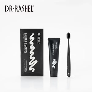 DR·RASHEL - Bamboo Charcoal Toothpaste & Toothbrush Set
