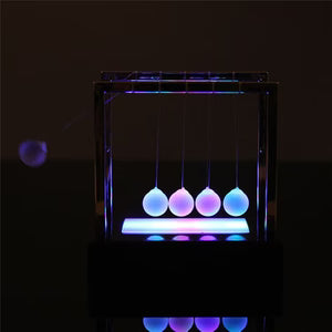 Newton’s Cradle LED Kinetic Desk Decor